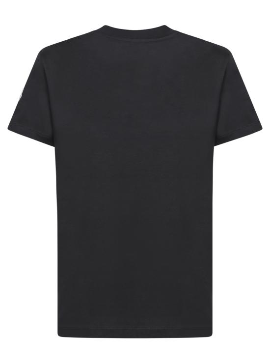 25SS 몽클레어 반팔 티셔츠 8C00008 89AUO 999 Black - MONCLER