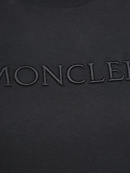 25SS 몽클레어 반팔 티셔츠 8C00008 89AUO 999 Black - MONCLER