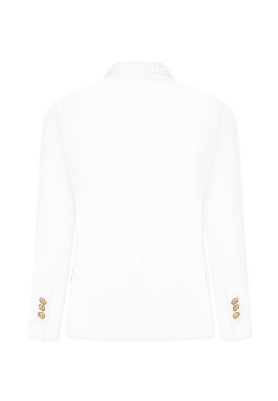25SS [키즈] 발망 자켓 BW2Q24 P0484 100AV WHITE - BALMAIN