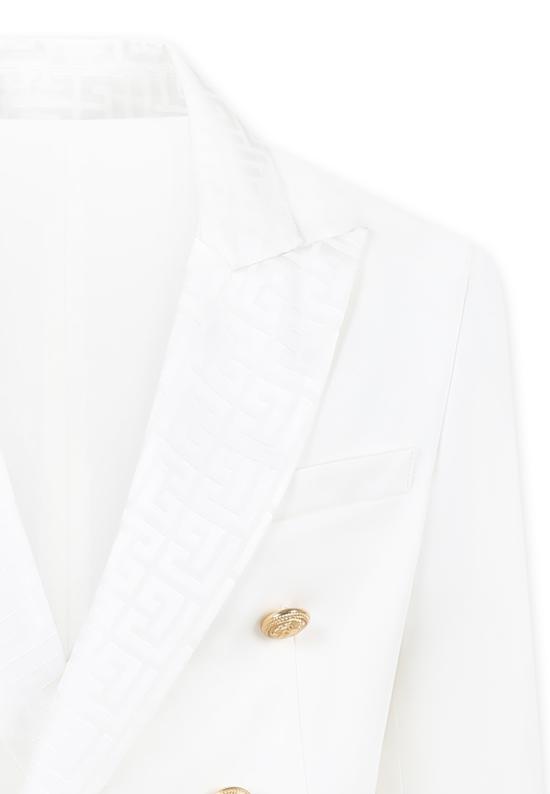 25SS [키즈] 발망 자켓 BW2Q24 P0484 100AV WHITE - BALMAIN