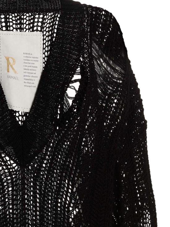  라마엘 가디건 RA0034100 Black - RAMAEL