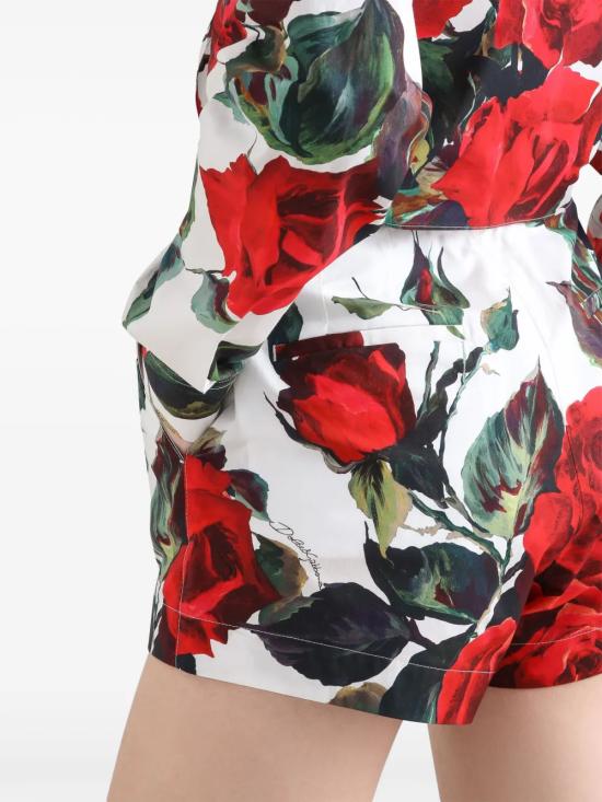 25SS 돌체앤가바나 숏팬츠 FTC9TTHS5S2 HA5KQ ROSA ROSSA F BCO - DOLCE & GABBANA