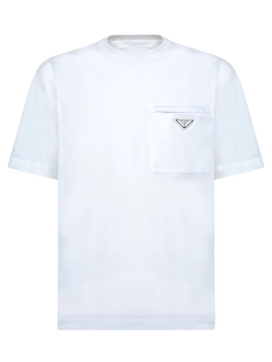 26SS 프라다 반팔 티셔츠 UJN661 11CK F0009 White