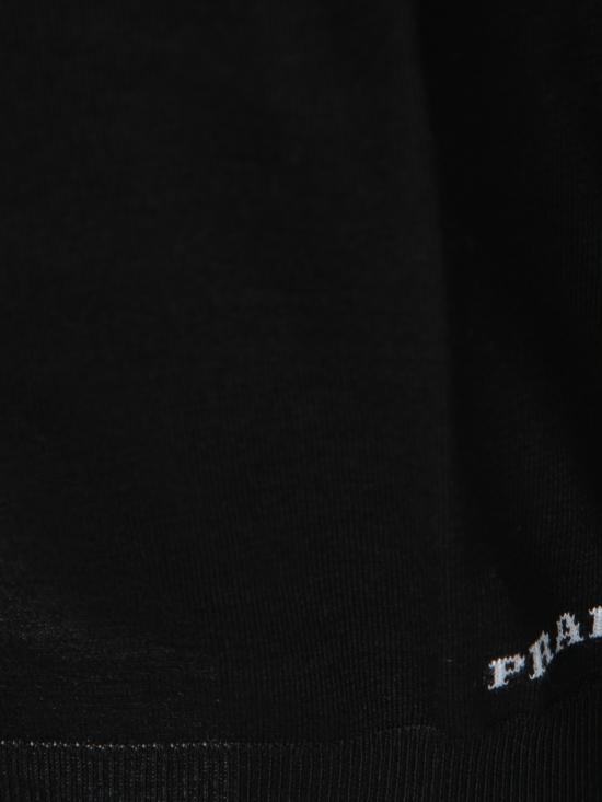 25SS 프라다 스웨터 UMB927 16AI F0002 Black - PRADA