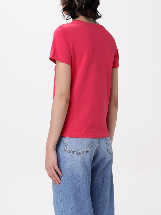 25FW 핑코 반팔 티셔츠 100355A2HN O57 Red - PINKO