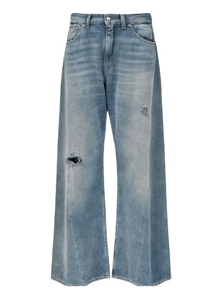 25SS MM6 메종마르지엘라 데님 팬츠 S52LA0238 M30017 994 Blue