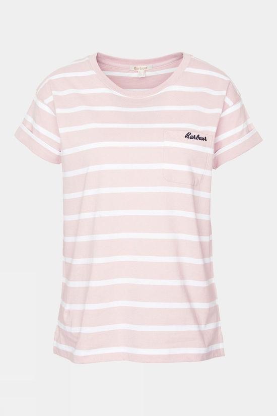 25SS 바버 반팔 티셔츠 LTS0670 LTS PI35 Primrose prink