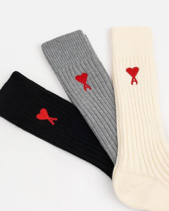 25SS 아미 액세서리 BFUSC003 379 971 Off white grey black - AMI