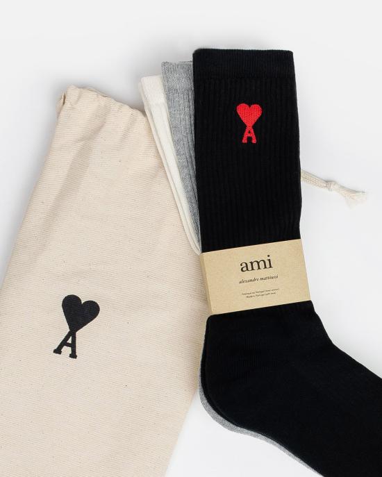 25SS 아미 액세서리 BFUSC003 379 971 Off white grey black - AMI