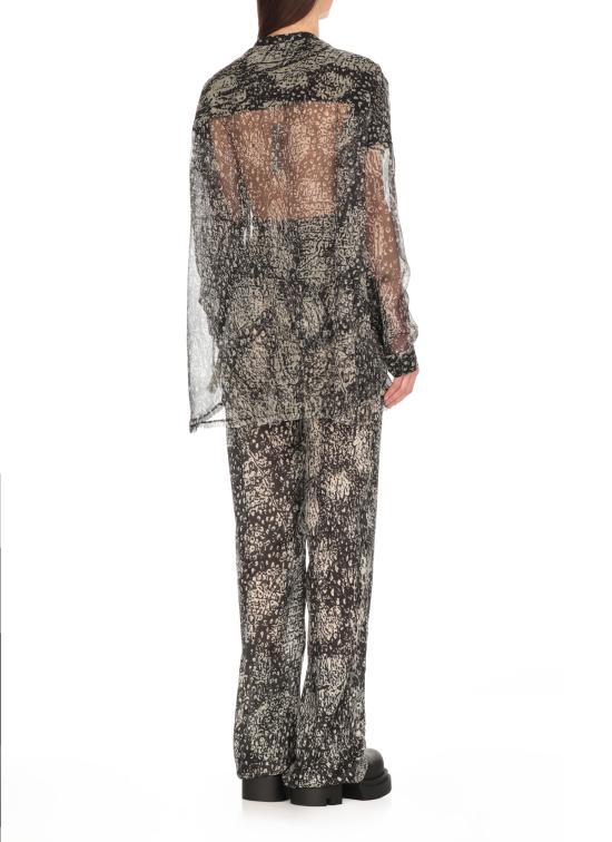 25SS 릭 오웬스 셔츠 RP01E7244 SP10908 Black - RICK OWENS