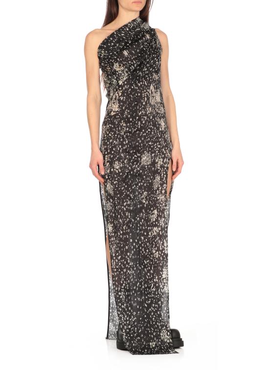 25SS 릭 오웬스 롱 원피스 RP01E7509 JP10908 Black - RICK OWENS