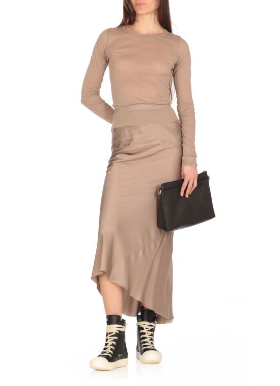 25SS 릭 오웬스 미디 스커트 RP01E7334 SCH64 Beige - RICK OWENS