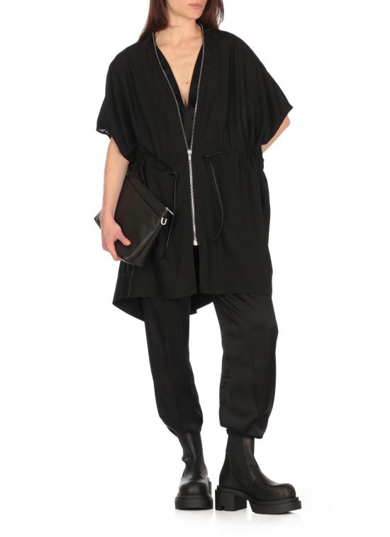 25SS 릭 오웬스 코트 RP01E7900 WG09 Black - RICK OWENS