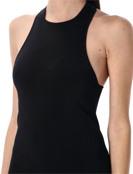 25SS 생로랑 롱 원피스 25P821093Y77AF 1000 BLACK - SAINT LAURENT