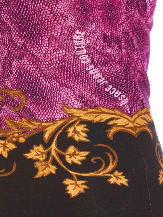  베르사체 반팔 티셔츠 77HAH6P8JS425R09 Multicolour - VERSACE