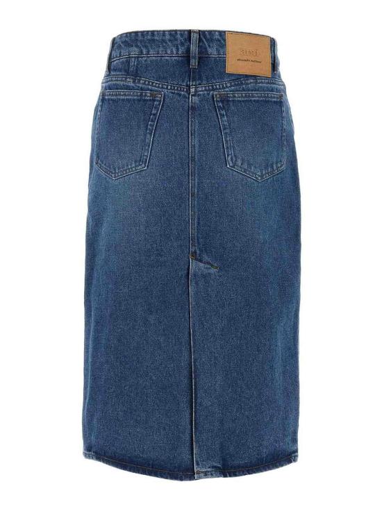  아미 스커트 FSK235DE0031480 Medium Wash - AMI