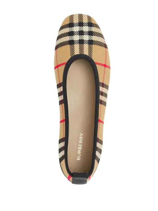 24FW 버버리 플랫 슈즈 8053589 A7028 ARCHIVE BEIGE IP CHK - BURBERRY