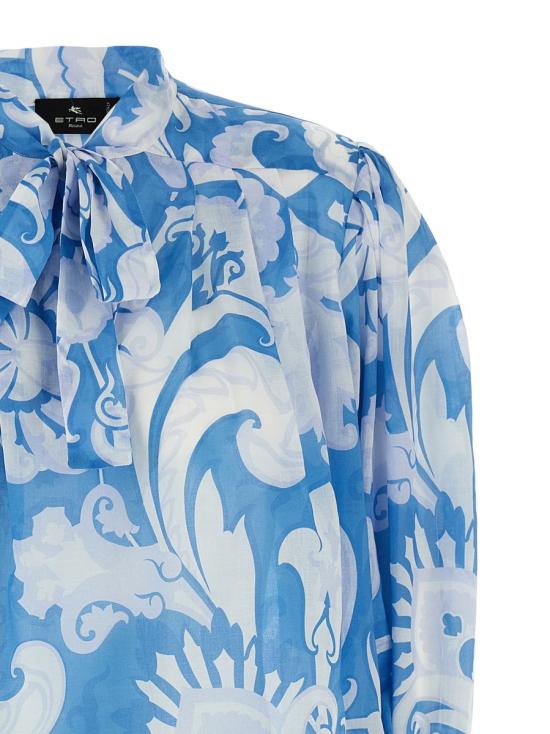 25SS 에트로 블라우스 WRJA008799SA5I2X0807 BLUE - ETRO