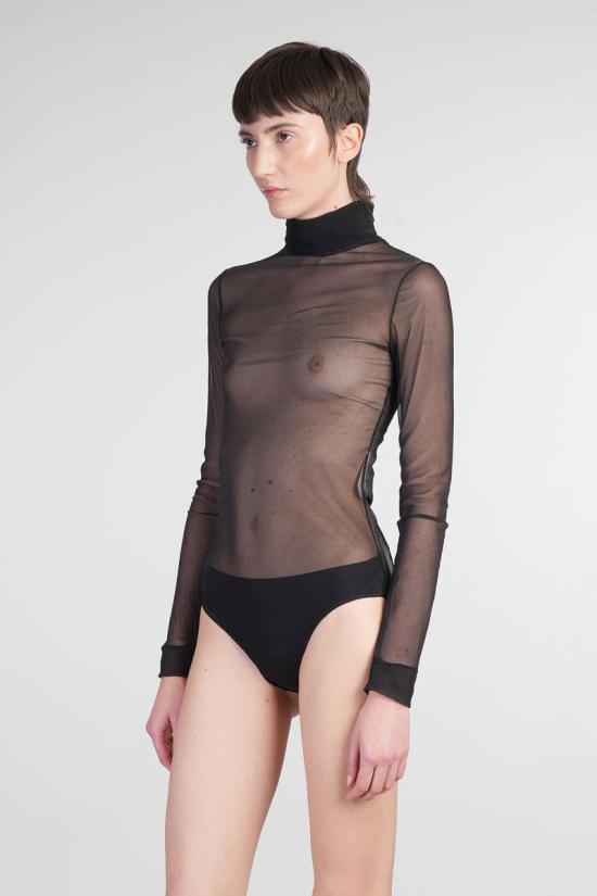 25SS 마르지엘라 바디수트 티셔츠 410886 S51NA0105M20088 Black - MAISON MARGIELA