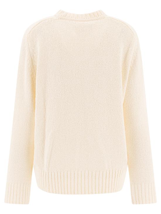 25SS 루루 스튜디오 스웨터 CANILLORICE IVORY White - LOULOU STUDIO