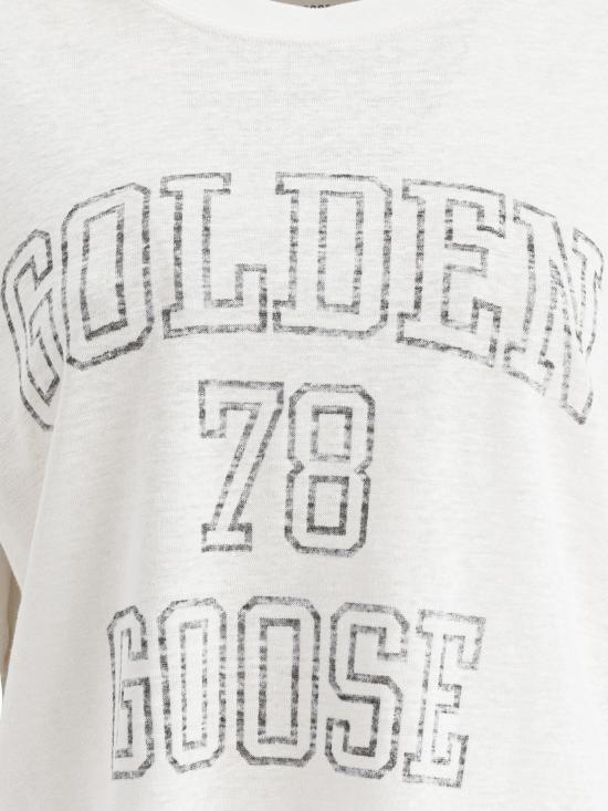25SS 골든구스 반팔 티셔츠 GWP01874P00189111421 White - GOLDEN GOOSE
