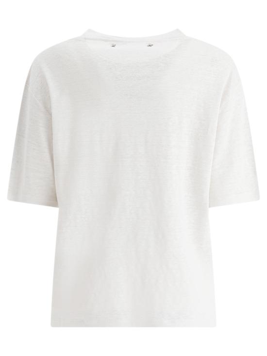 25SS 골든구스 반팔 티셔츠 GWP01874P00189111421 White - GOLDEN GOOSE