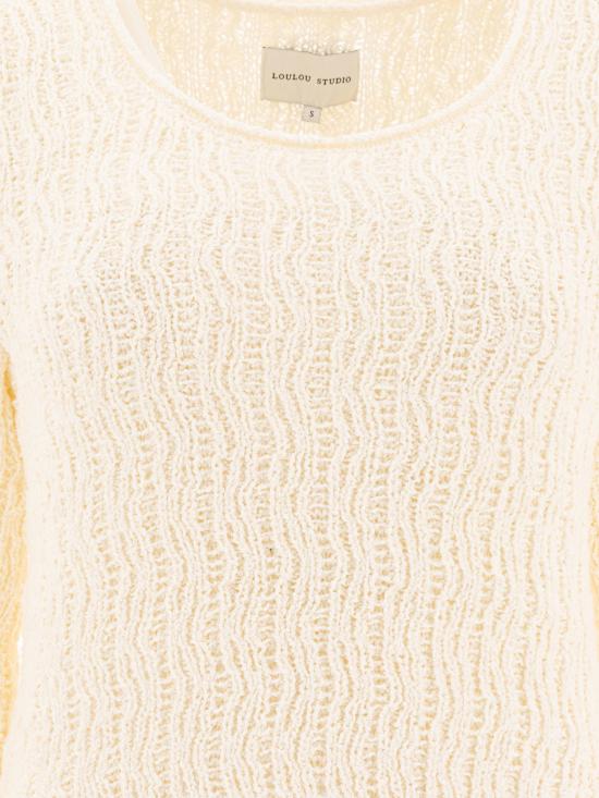 25SS 루루 스튜디오 숏 원피스 AISALARICE IVORY White - LOULOU STUDIO