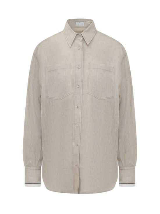 25SS 브루넬로 쿠치넬리 셔츠 MM633RD646 C200 JUTA