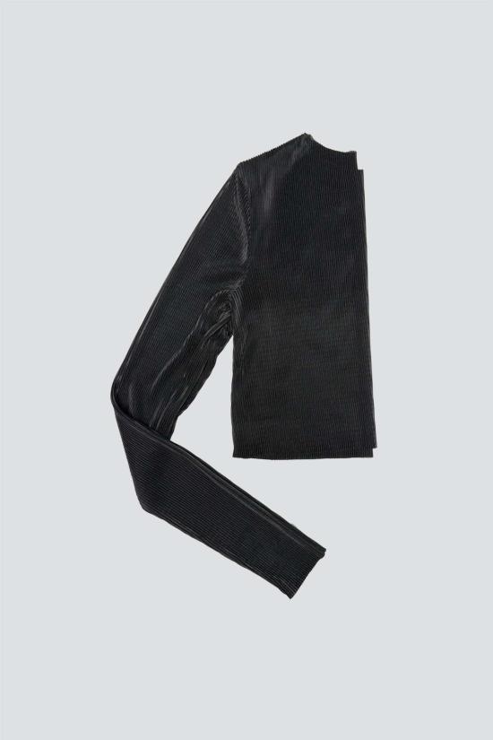  어셈블리 뉴욕 긴팔 티셔츠 어셈블리 블랙 플리스 크롭 롱슬리브 - ASSEMBLY NEW YORK