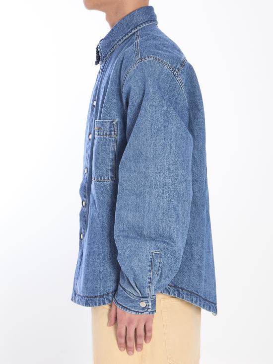 25SS 자크뮈스 데님 셔츠 245DE034 LIGHT BLUE - JACQUEMUS