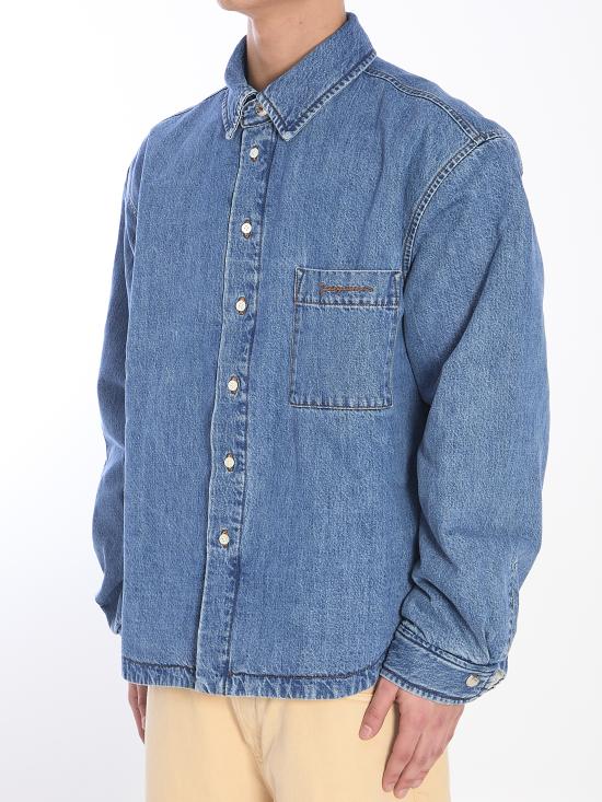 25SS 자크뮈스 데님 셔츠 245DE034 LIGHT BLUE - JACQUEMUS