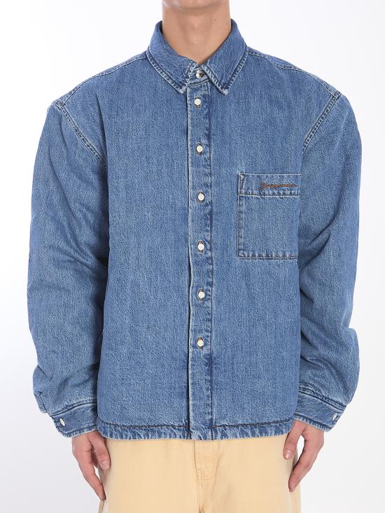 25SS 자크뮈스 데님 셔츠 245DE034 LIGHT BLUE