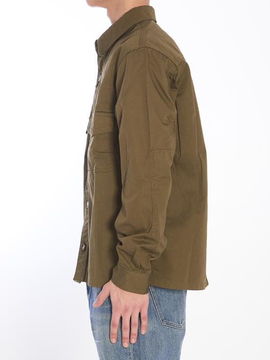 25SS 생로랑 긴팔 셔츠 816396 GREEN - SAINT LAURENT