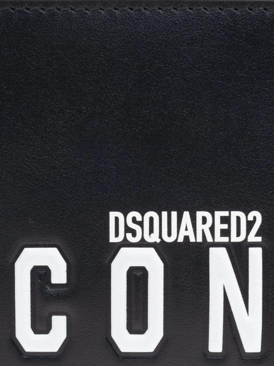 25SS 디스퀘어드2 남성지갑 WAM007101507620 M063 NERO BIANCO - DSQUARED2