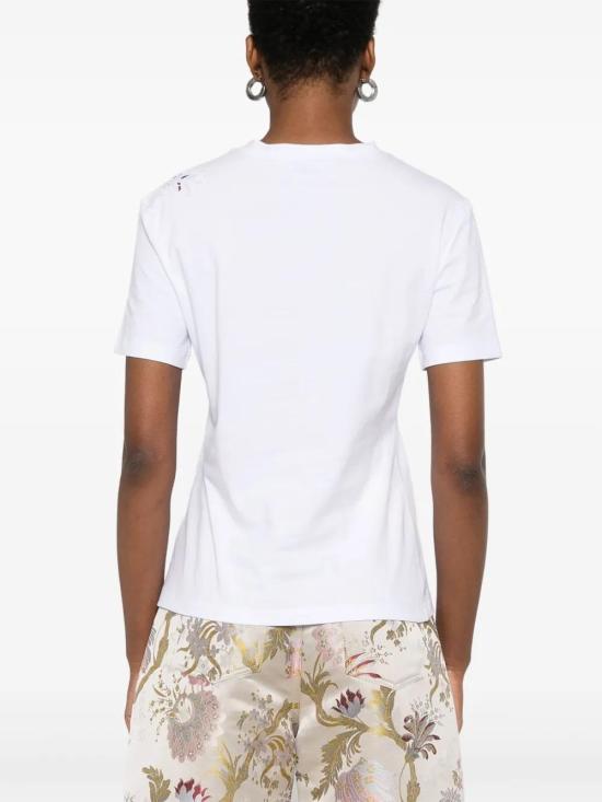 25SS 에르마노 설비노 반팔 티셔츠 D462L354DUX 10601 - ERMANNO SCERVINO