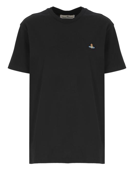 25SS 비비안웨스트우드 클래식 ORB 로고 티셔츠 3G010013J001MN401 DOM