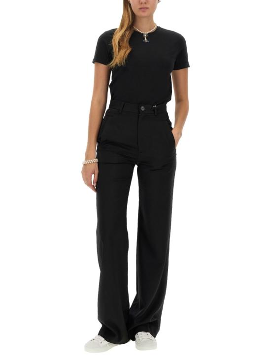 25SS 비비안웨스트우드 PERU 페루 ORB 반팔 티셔츠 3G010017J001MN401 DOM - VIVIENNE WESTWOOD