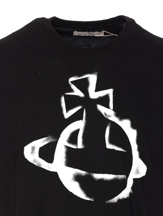 25SS 비비안웨스트우드 반팔 티셔츠 3G010033J001MN401 DOM - VIVIENNE WESTWOOD