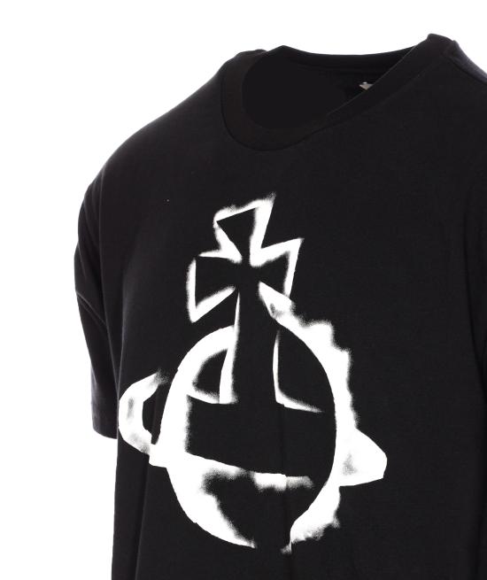 25SS 비비안웨스트우드 반팔 티셔츠 3G010033J001MN401 DOM - VIVIENNE WESTWOOD