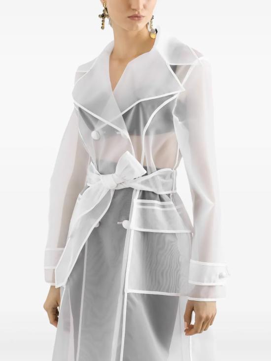 25SS 돌체앤가바나 코트 F0W3XTFUMG9 W0800 BIANCO OTTICO - DOLCE & GABBANA