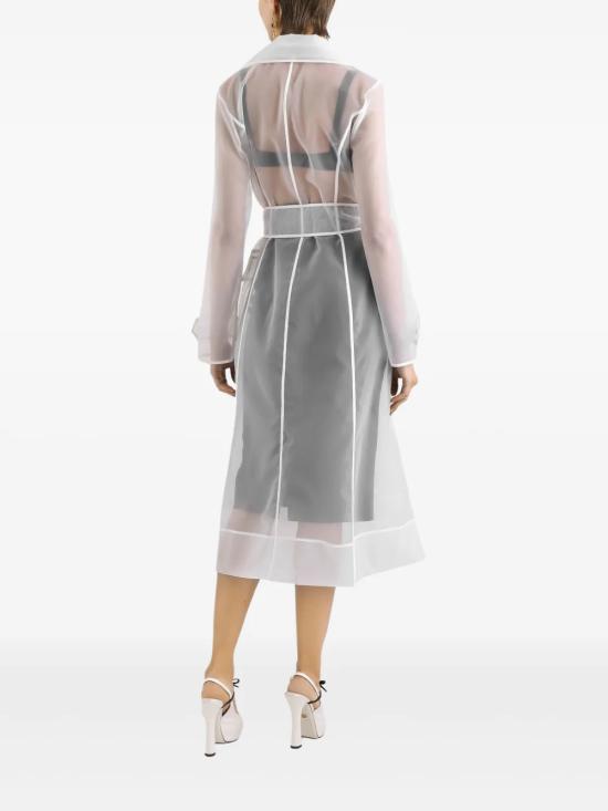 25SS 돌체앤가바나 코트 F0W3XTFUMG9 W0800 BIANCO OTTICO - DOLCE & GABBANA