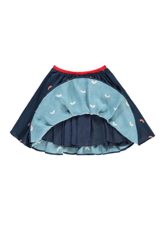  [키즈] Hundred Pieces 스커트 키즈 헌드레드 피스 레인보우  네이비 - OTHER BRANDS