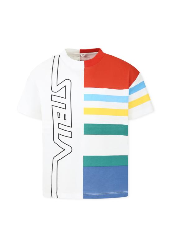 25SS [키즈] 스텔라 맥카트니 티셔츠 TW8R41 Z0434 100 WHITE