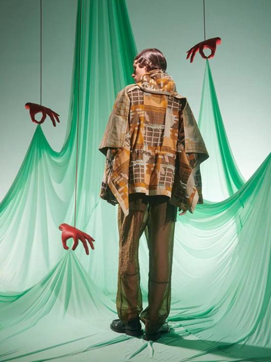  헨릭 빕스코브 자켓 Henrik Vibskov 언컷 쇼트 파카 스파이스 핑거 팩토리 - HENRIK VIBSKOV