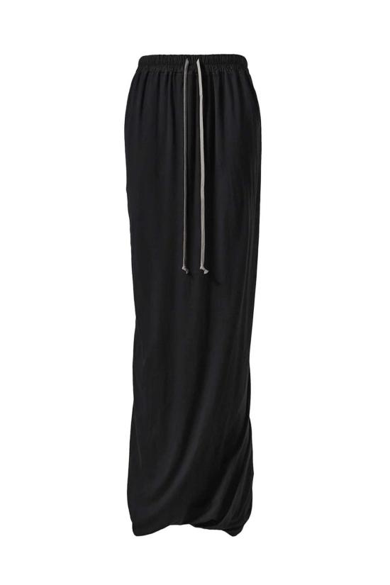  릭 오웬스 롱 스커트 Drkshdw By Rick Owens 풀온 필러  블랙