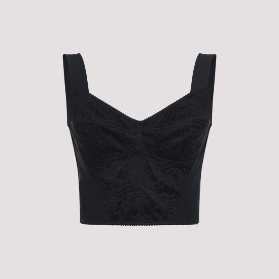 25SS 돌체앤가바나 민소매 티셔츠 F7T19T GDCLQ N0000 NERO - DOLCE & GABBANA