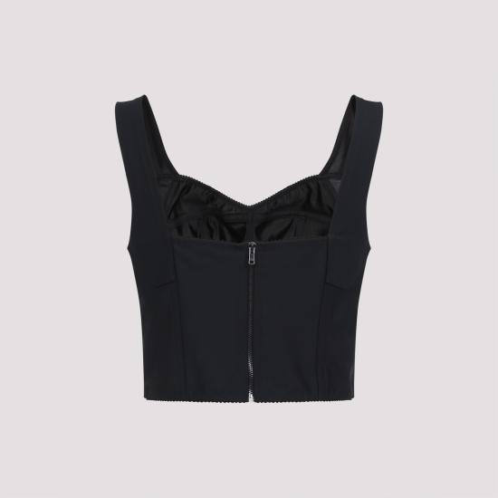 25SS 돌체앤가바나 민소매 티셔츠 F7T19T GDCLQ N0000 NERO - DOLCE & GABBANA
