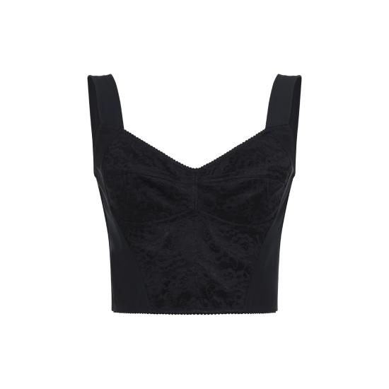 25SS 돌체앤가바나 민소매 티셔츠 F7T19T GDCLQ N0000 NERO - DOLCE & GABBANA
