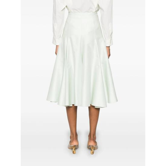 25SS 파비아나 필리피 스커트 GND275F840 D787 6161 GREEN - FABIANA FILIPPI