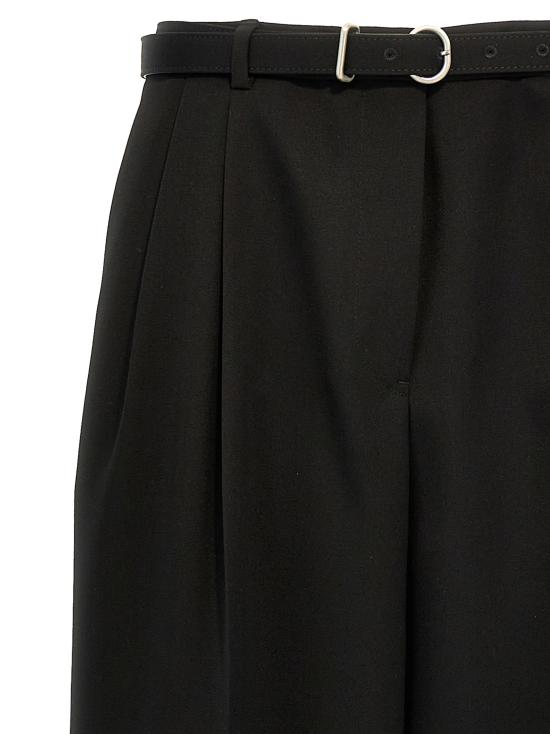 25SS 질샌더 스트레이트 팬츠 J04KA0116J40021001 Black - JIL SANDER